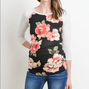 Floral Maternity top